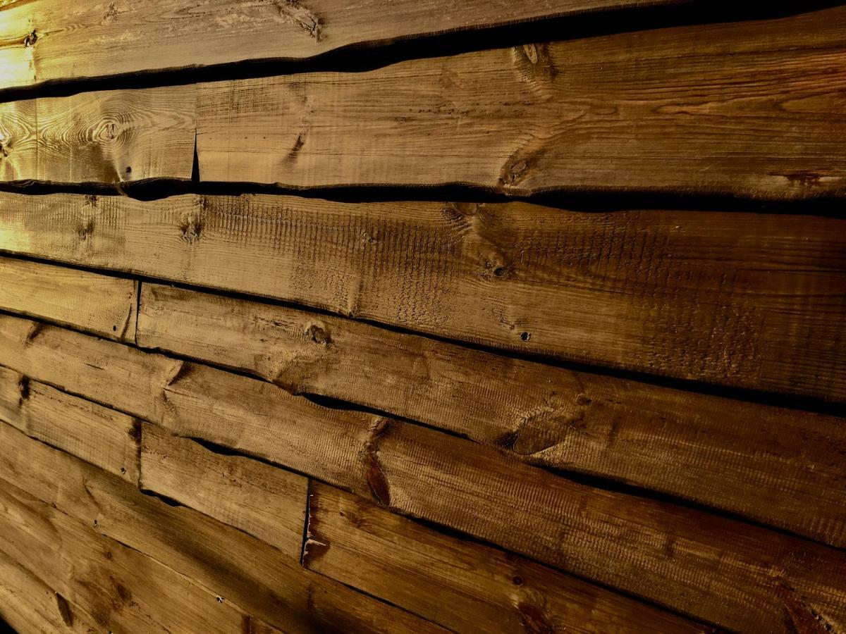 Holzhaus Trollbluemchen Am Wald Und See Neuruppin Esterno foto